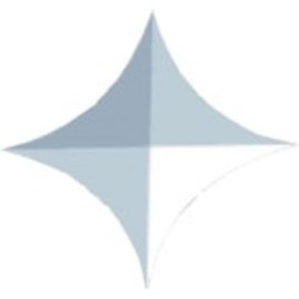 Clear Concave Pointed Star Bevels 3-7/8"x 5-1/2 (10)