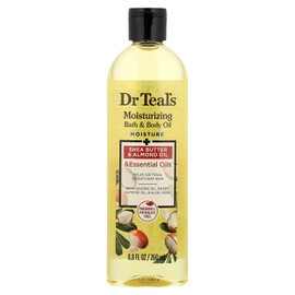 Dr Teal's Moisturizing Bath & Body Oil with Shea Butter & Almond Oil 8.8 fl oz
