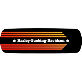 Kustom Cycle Parts Harley F*cking Davidson Retro Look Air Cleaner Insert. Replaces Stock Insert M8