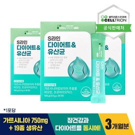 Inner Lab [Inner Lab] S-Line Diet Probiotics 3-Month Supply / [이너랩] S라인 다이어트 유산균 3개월분