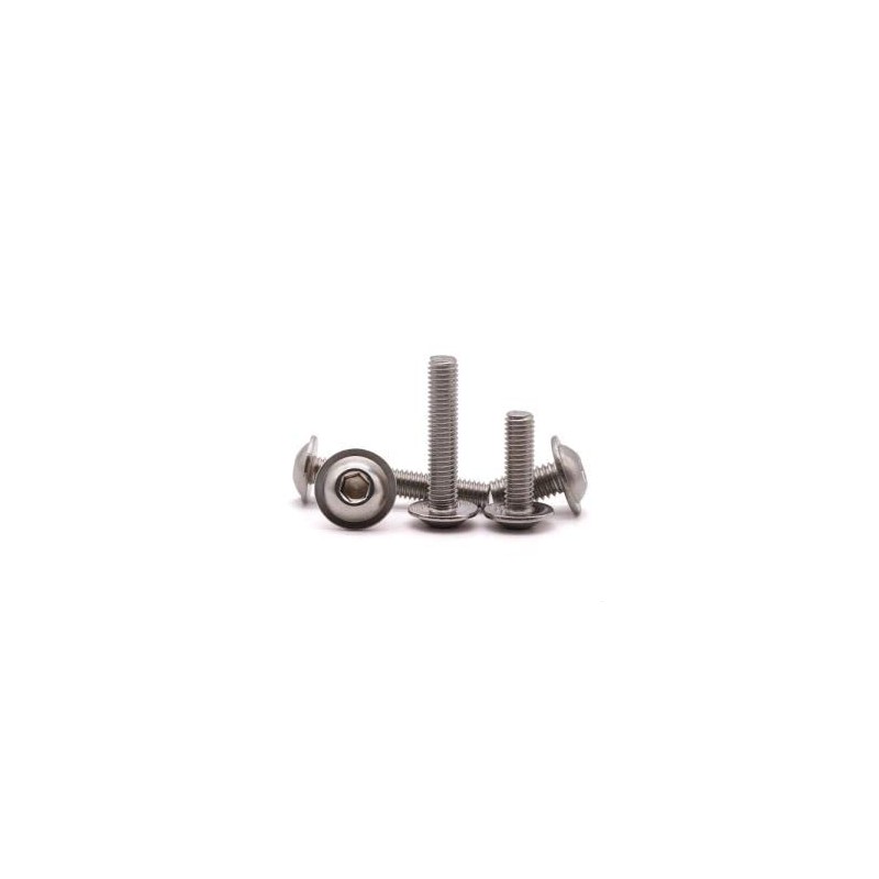 M4-0.7 x 20mm (50 pcs) Button Head Socket Cap Screws