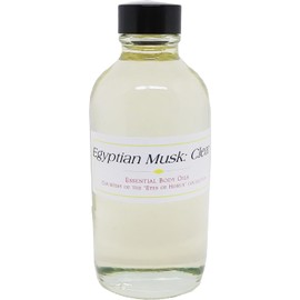 TCEShop Egyptian Musk: Clear Scented Body Oil Fragrance [Regular Cap - Clear - 4 oz.] - ID#22312