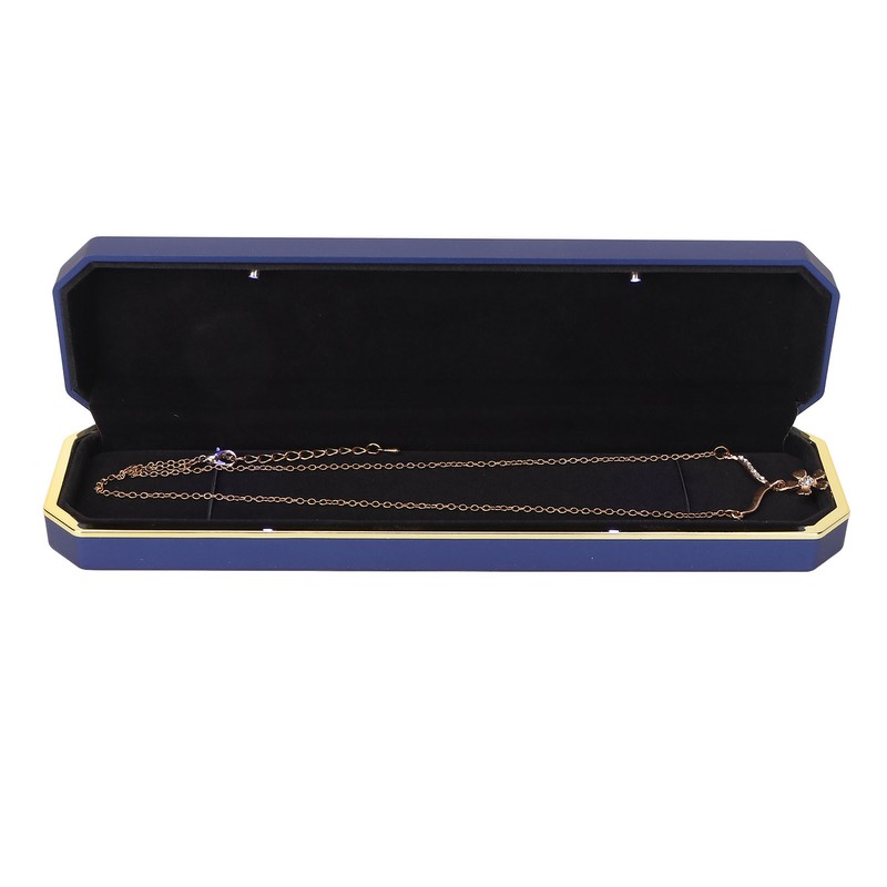 Bracelet Gift Box Flocking Inside Elegant Protective Jewelry Storage Display