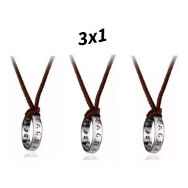 Jextech 3x1 Uncharted 4 Drake's Anillo 2 Collares Ring Envio Gratis