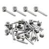 Luomorgo Furniture Cabinet Fixing Screw Locking Bolt Fitting 30pcs