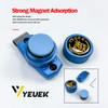 YEUEK TAOM Pool Chalk Holder Round Shaped Practical Tool Billiards