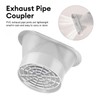 Exhaust Hose Adapter with Protective Net, Window Adaptor Window Nozzle