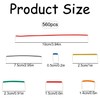 Bojueshaw 560pcs Jumper Wire Kit,Jumper Cable Wires,14 Lengths Polycarbonate Wire,U-shape