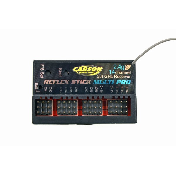 Carson 500501540 Empfäng Reflex Stick Multi Pro 14 K 2.4 GHz