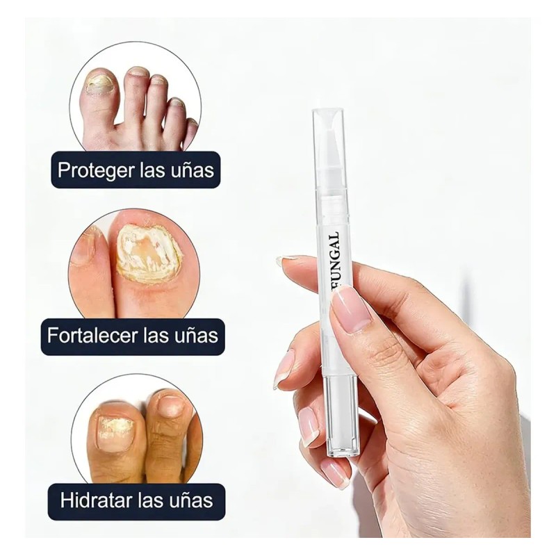 Seralia Lápiz Antihongos 3 Unids, Cuidado Cosmético Uñas /