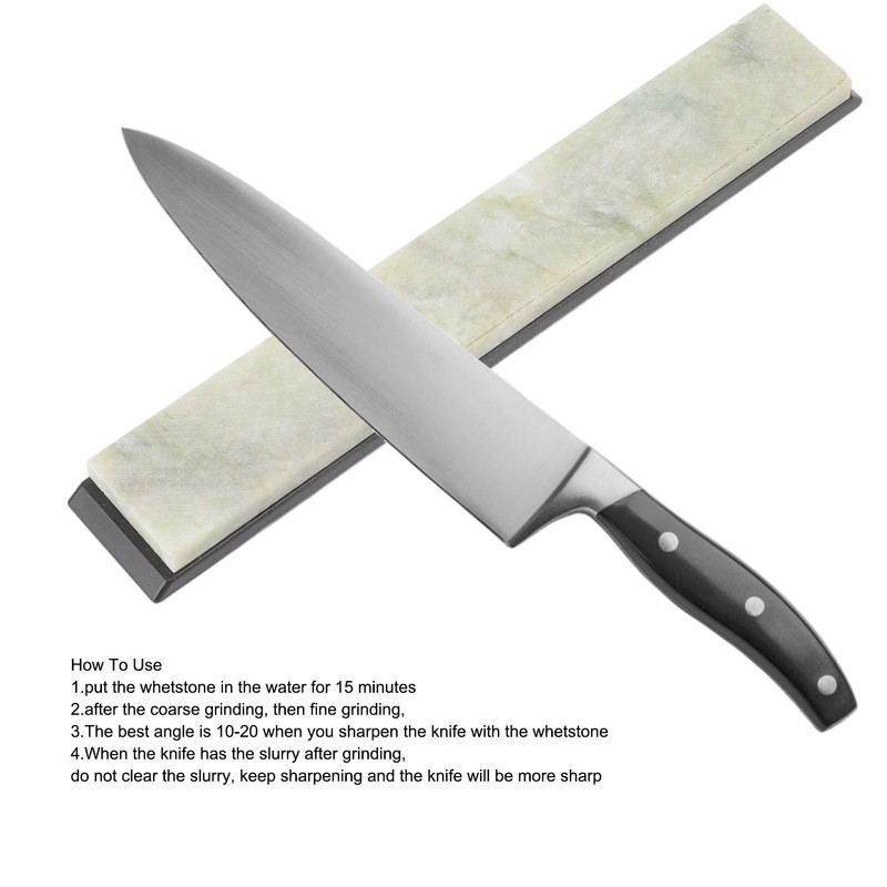 10000 Grit Knife Sharpening Stone Natural Green Jade Knife Sharpener