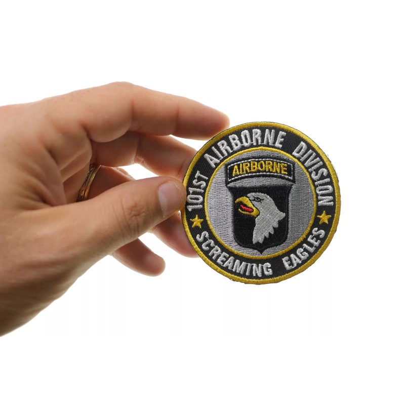 Ivamis 101st Airborne Division Patch Screaming Eagles - 3x3 inch