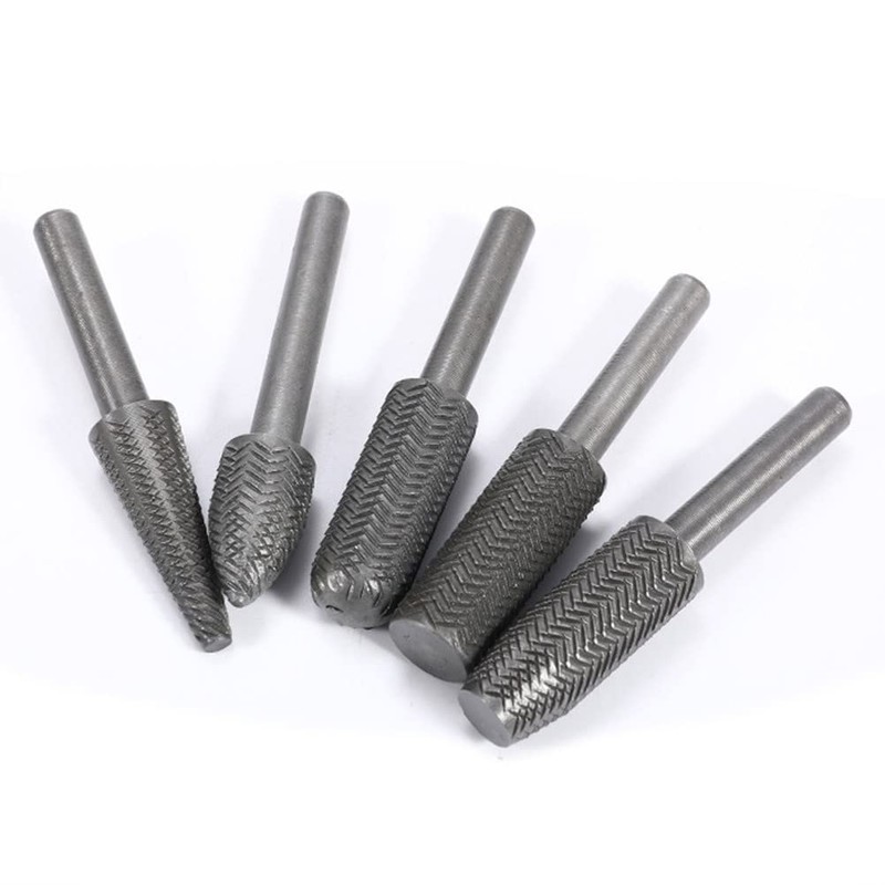 5pcs Electric Rotary File Embossed Steel File Soft Metal File