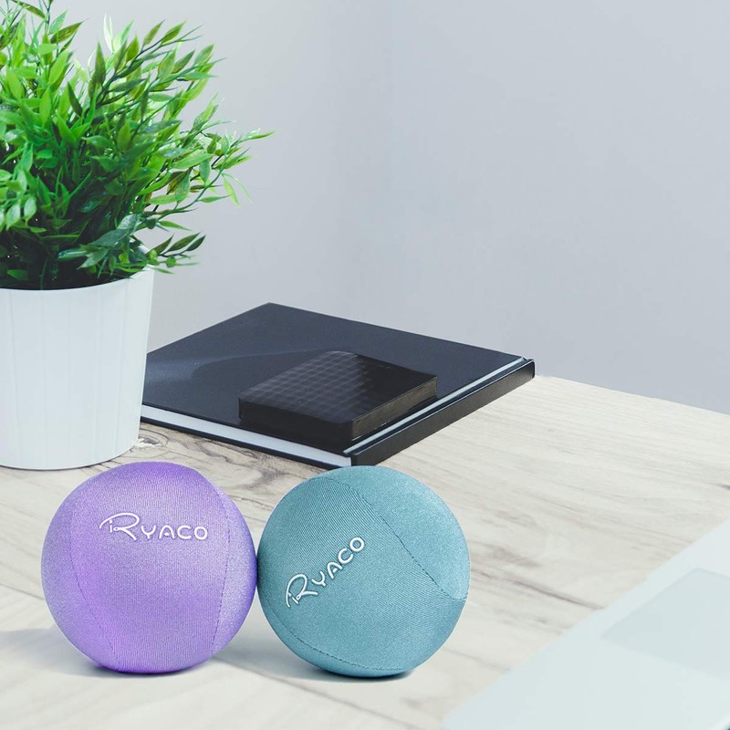 Ryaco Anti-Stress Balls, Hand Trainer, Kneading Ball, Finger Exercise Ball,