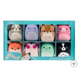 Squishmallows 5" Mini Plush 8-pack, Assorted (Critters)