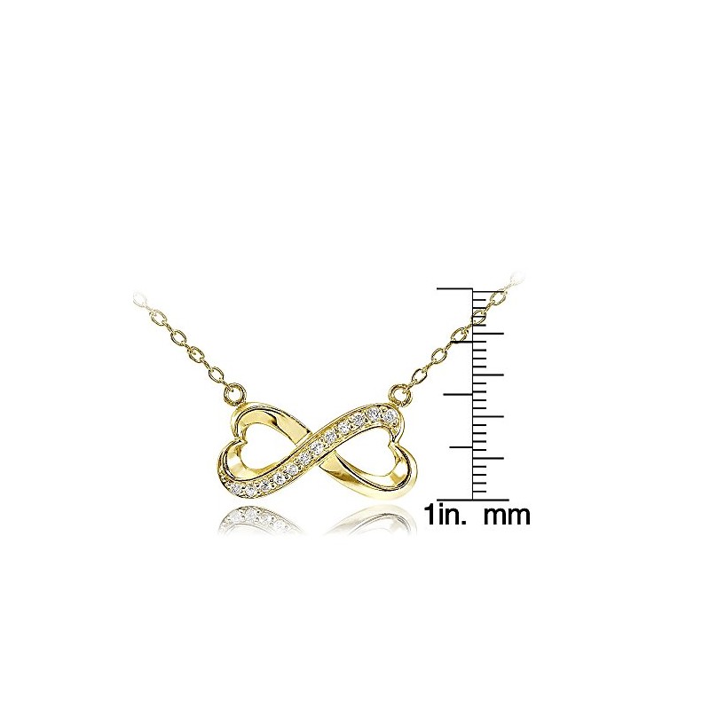 Hoops & Loops Collar con Colgante de Plata de Ley,