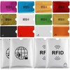 Schembo 16 RFID Blocking Sleeves Set (12 Colorful Credit Card