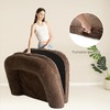 EHEYCIGA Foldable XXL Dog Bed, Faux Fur Fluffy Dog Bed