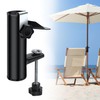 Parasol Holder, Balcony Railing, Adjustable, Parasol Stand, Parasol Holder, Balcony