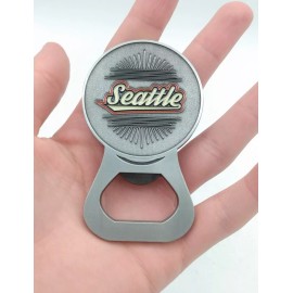 *Lot of 4* Seattle Bottle Openers Seattle Decor Individually Wrapped Souvenir +
