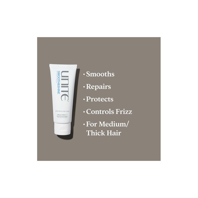 Unite Smooth and Shine Styling Cream, 3.5 Oz