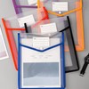 Ginhkok Button File Bags, File Bags, Set of 5 Colors,