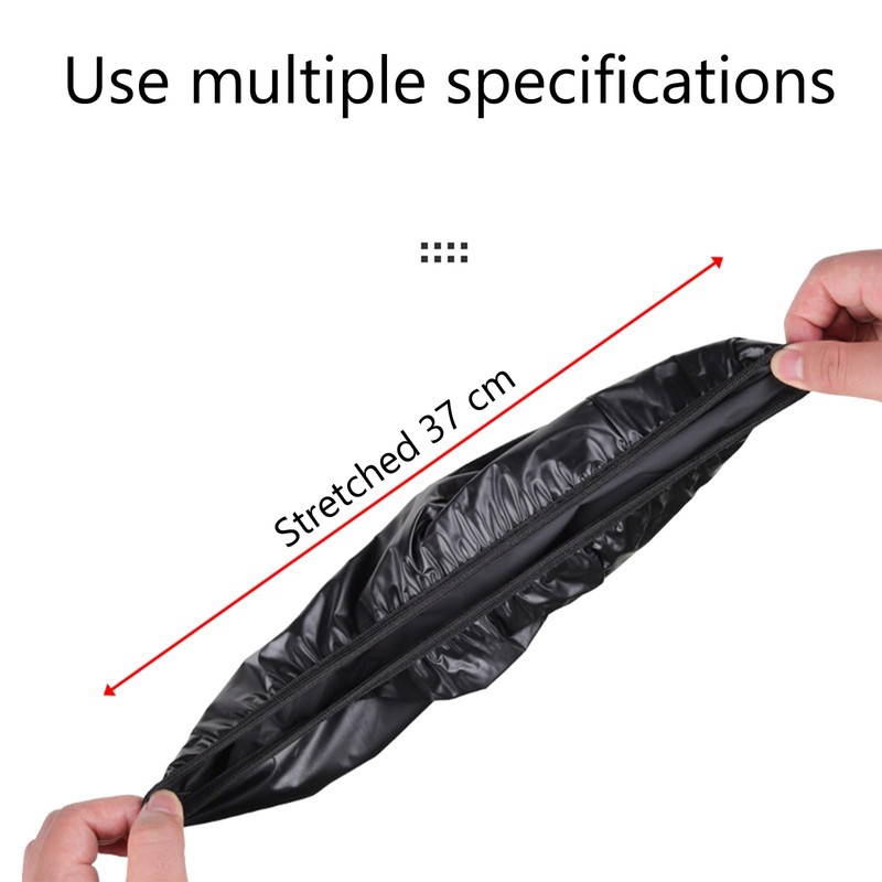 CTForest Pack of 2 Black Saddle Protectors Waterproof Bicycle Bicycle