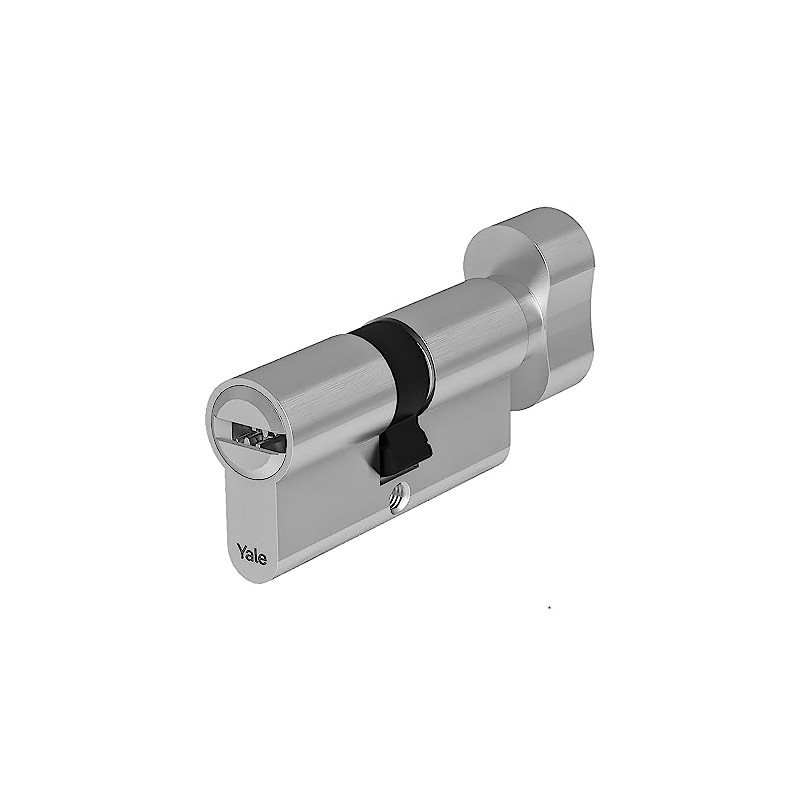 Yale European Cylinder for Maximum Security with Lock Knob YC204KD303505N1