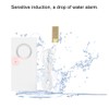 Water Detector, 120dB Security Water Overloop Leakage Alarm Sensor Water