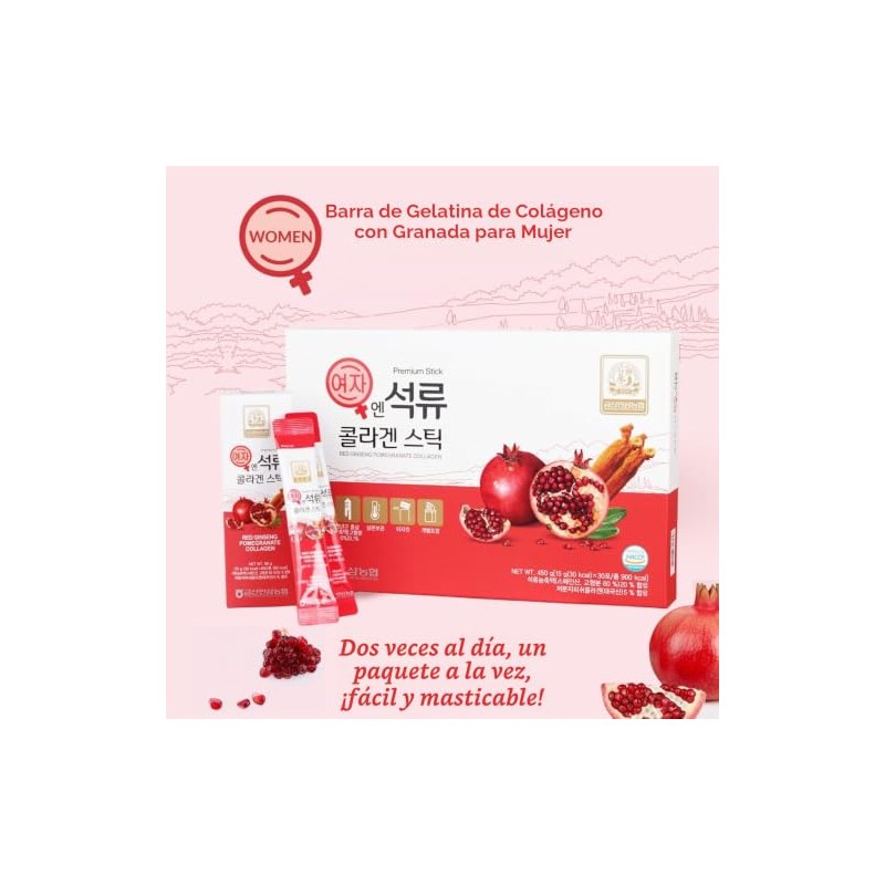 Korean Beauty Baekje Geumsan - Jalea de colgeno de granada