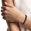 Initial A-Z Armband mit Buchstaben und Herz, Partnerarmband Geflochtenes Band