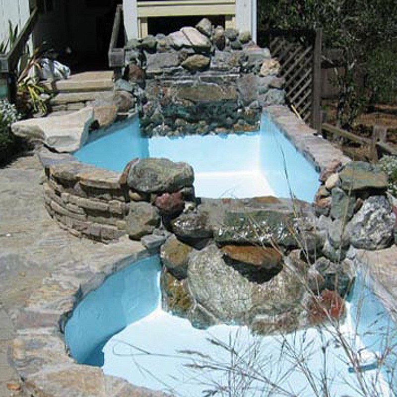 Pond Armor SKU-SKYBLUE-QT-R Non-Toxic Pond Shield Epoxy Paint, 1.5-Quart, Sky