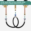 Replacement Quick Connect Hose Hot & Cold Water Mixer Line