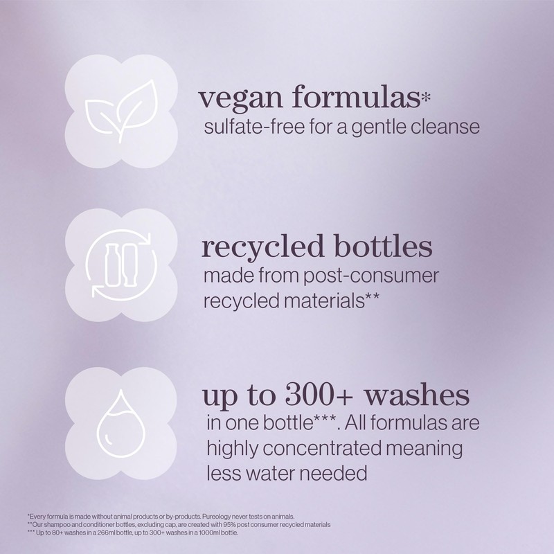 PUREOLOGY Pureology Hydrate Sheer, Moisturising Shampoo, For Fine, Colour Treated