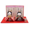 Ryukodo 1-884 Hina Poteri 2 People (Cherry Blossoms) with Folding