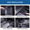 YinanIutos Center Console Lower Storage Tray Consle Armrest Organizer Tray