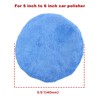 20 Pcs Microfiber Car Polishing Bonnet Pads (5 to 6