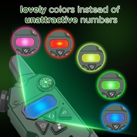 Walkie Talkies for Kids with Customized Color Channels,Unique Toy with Compass Flashlight and Magnifying Glass,Perfect Christmas Birthday Gift Toy Gifts for 3 4 5 6 7 8 9-12 Year Old Boys Girls