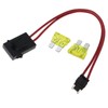 ZOOKOTO 32V Low Profile Mini Fuse Adapter Tap Fuse Kit