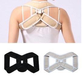 Correct posture band, curved back, curved shoulders, curved neck student Compensator Skin/L