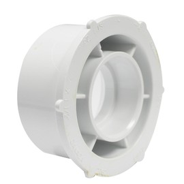 Canplas 192762 PVC DWV Flush Bushing, 3 x 1.5-Inch, White