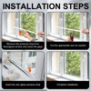 Maasechs 10 Pack 72" Vinyl Snap in Window Glazing Bead