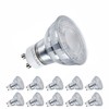 10 X Sanlumia 7W Dimmable Gu10 Super Bright 560LM LED