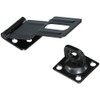 National Hardware N305-987 Safety Hasps 4-1/2In, 4-1/2", Black