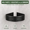 HAWOO Repisas para Baño Esquinero 2 Pack Sin Taladros