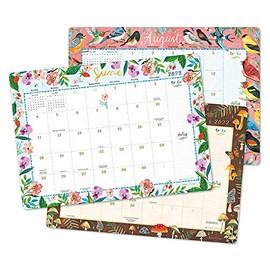 Katie Daisy 2022-2023 Desk Pad Calendar
