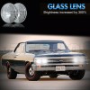 JESUO 4pcs 5.75" LED Headlights Hi/Lo Beam For 1958-1975 Oldsmobile