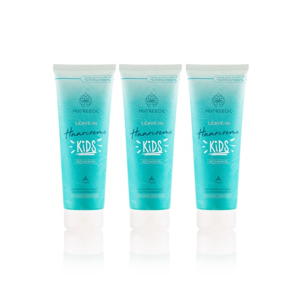 NUTREEOIL Leave-In Kids Hair Cream 200 ml for Curls and