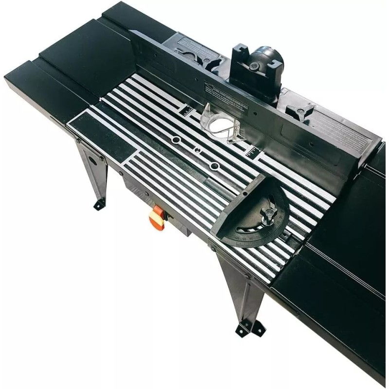 CMT 34" x 13" Aluminum Deluxe Router Table Benchtop On/Off