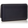 Takeokikuchi Men's Trifold Key Case, 4 Row Morbido Series, navy